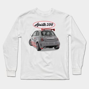 ABARTH 500 Back Long Sleeve T-Shirt